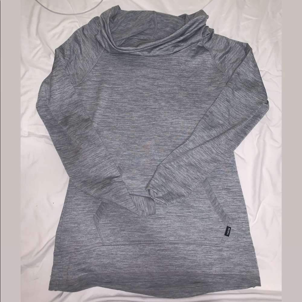 Cowel neck running shirt/ fleece!
